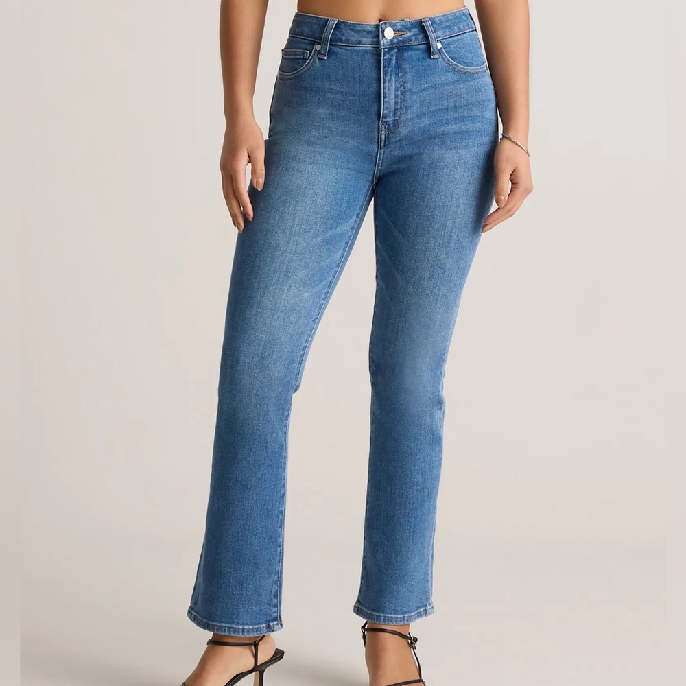 Quince Bella Stretch Kick Flare Jeans